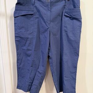 Chico's Blue Cropped Pants
